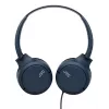 Auscultadores on-ear com fio JVC HA-S33UC-AU USB-C com microfone e comando, cabo de 1,2 m, azul