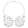 Headset JVC HA-S33UC com fios arco de cabeça chamadas/música USB Type-C branco