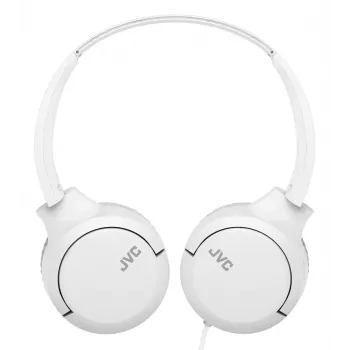 Headset JVC HA-S33UC com fios arco de cabeça chamadas/música USB Type-C branco