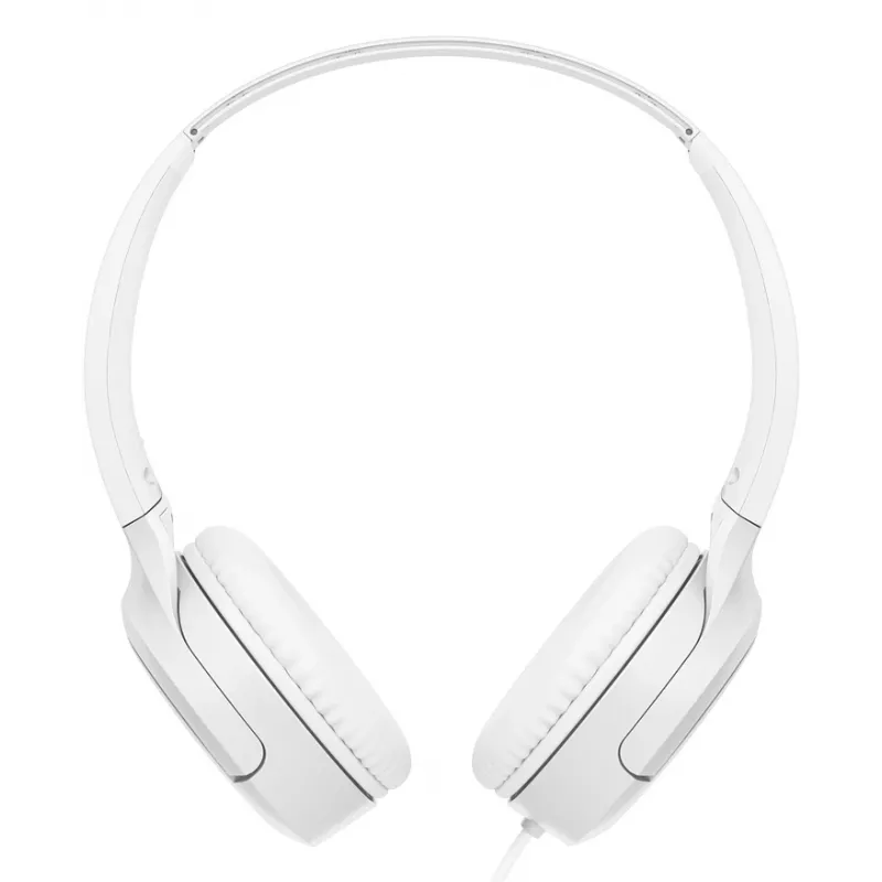 Headset JVC HA-S33UC com fios arco de cabeça chamadas/música USB Type-C branco