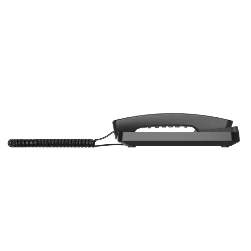 Telefone analógico Gigaset DESK 200 com auscultador com fio, preto