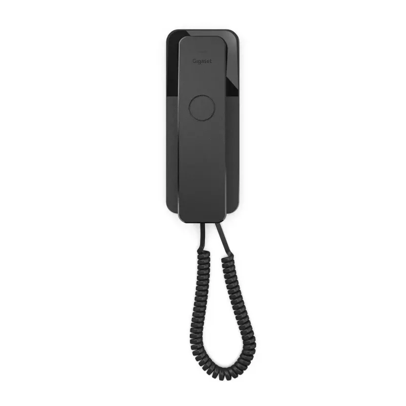 Telefone analógico Gigaset DESK 200 com auscultador com fio, preto