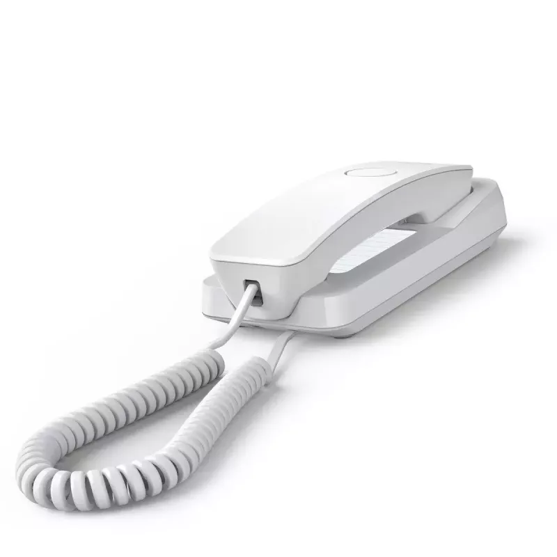 Telefone analógico Gigaset Desk 200 auscultador com fio branco