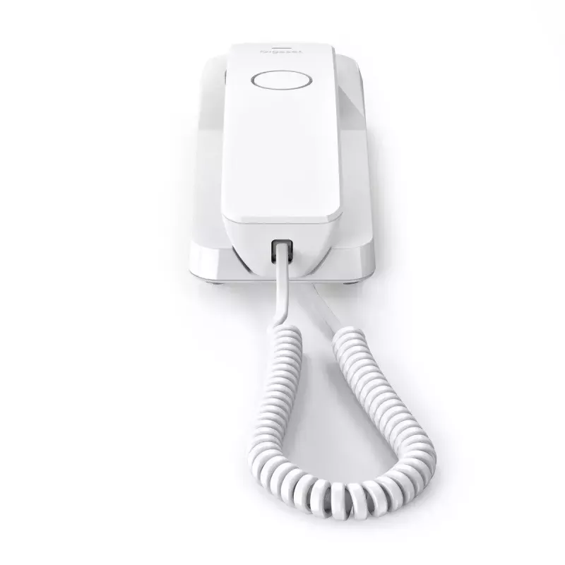 Telefone analógico Gigaset Desk 200 auscultador com fio branco