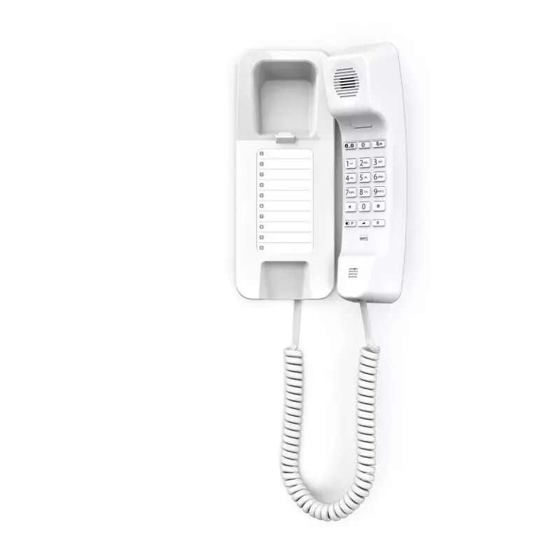 Telefone analógico Gigaset Desk 200 auscultador com fio branco