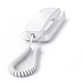 Telefone analógico Gigaset Desk 200 auscultador com fio branco