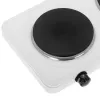 Placa elétrica Adler AD 6520, 2 zonas de cozedura, branco