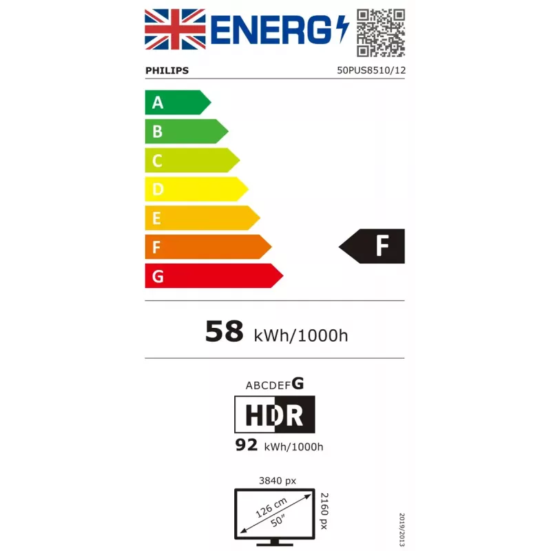Philips 50PUS8510 127 cm (50