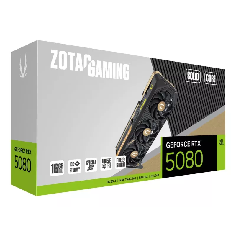 Placa gráfica ZOTAC - GeForce RTX 5080 - 16 GB GDDR7
