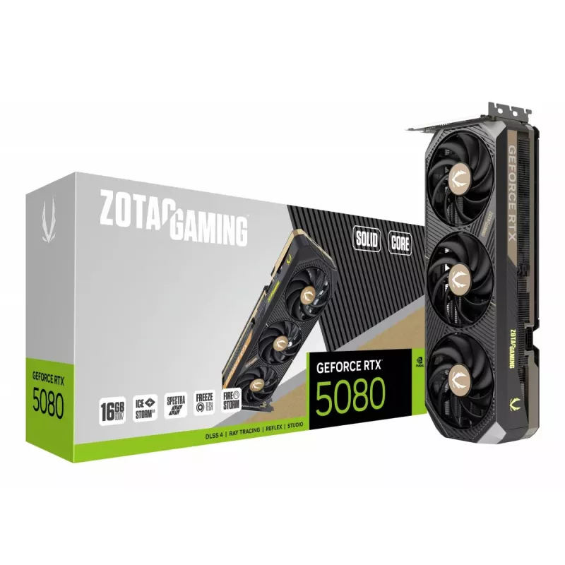 Placa gráfica ZOTAC - GeForce RTX 5080 - 16 GB GDDR7