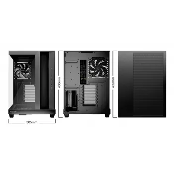 Caixa de PC be quiet! Light Base 500 Midi Tower Preto