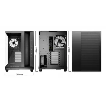 Caixa de PC be quiet! Light Base 500 LX Preto Midi Tower ATX 3x ventoinhas 120mm
