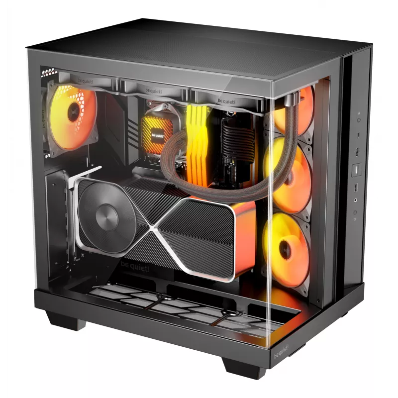 Caixa de PC be quiet! Light Base 500 LX Preto Midi Tower ATX 3x ventoinhas 120mm