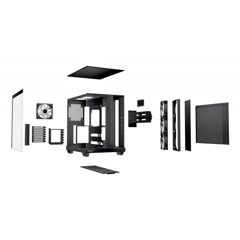 Caixa de PC be quiet! Light Base 500 LX Preto Midi Tower ATX 3x ventoinhas 120mm