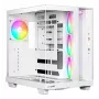 Caixa de PC be quiet Light Base 500 LX White Midi Tower ATX/PS2 suporte para fonte de alimentação 3x120 mm frente 1x120 mm trás suporta unidades de 2,5/3,5 polegadas 305×436×432 mm