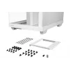 Caixa de PC be quiet Light Base 500 LX White Midi Tower ATX/PS2 suporte para fonte de alimentação 3x120 mm frente 1x120 mm trás suporta unidades de 2,5/3,5 polegadas 305×436×432 mm