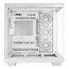 Caixa de PC be quiet Light Base 500 LX White Midi Tower ATX/PS2 suporte para fonte de alimentação 3x120 mm frente 1x120 mm trás suporta unidades de 2,5/3,5 polegadas 305×436×432 mm