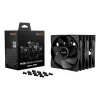 Ventoinhas para caixa de computador be quiet! Pure Wings 3 120mm | PWM Reverse Triple-Pack 12 cm Preto 3 unid.