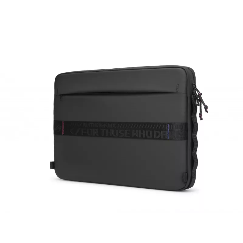 Bolsa ASUS ROG Slash Sleeve 4.0 BS3601 para portátil até 16 polegadas (40,6 cm), resistente à água, preta