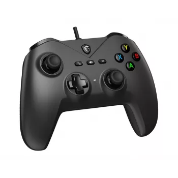 Comando de jogos MSI FORCE GC200 preto USB gamepad analógico / digital Android, PC