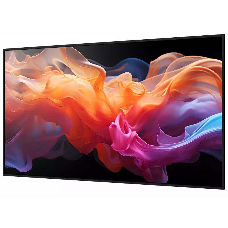 Ecrã de grande formato Sharp MultiSync E559 de 55 polegadas (139,7 cm), 4K UHD 3840x2160, IPS, D-LED, 350 cd/m², 16/7, leitor multimédia USB