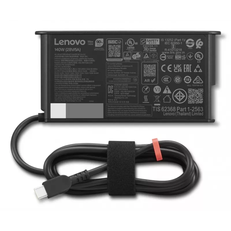 Adaptador/carregador Lenovo 4X21U28818 para interior 140 W preto