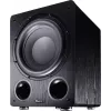 Subwoofer ativo Magnat Alpha RS12 — altifalante de 12 polegadas, 120 W RMS, 20–200 Hz, classe D, preto