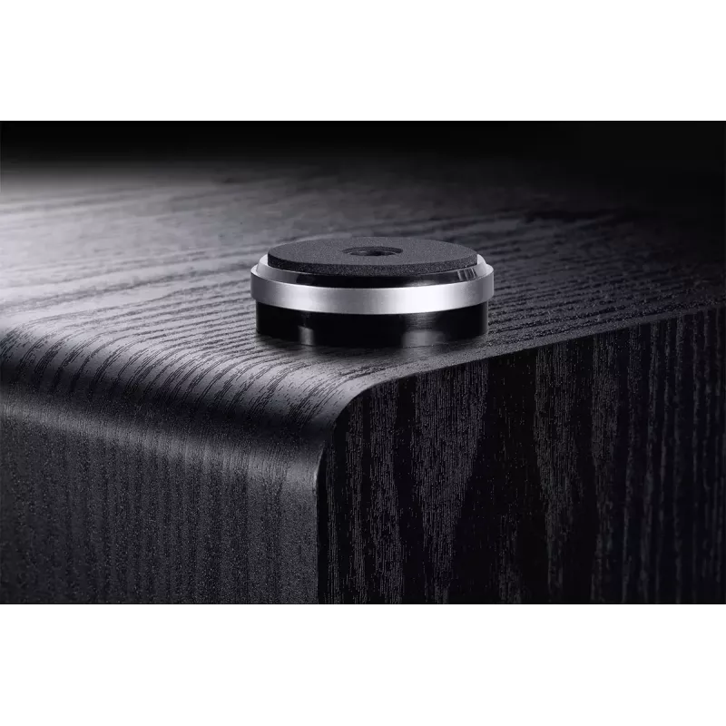 Subwoofer ativo Magnat Alpha RS12 — altifalante de 12 polegadas, 120 W RMS, 20–200 Hz, classe D, preto