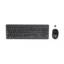 Conjunto de rato e teclado sem fios HP 330, tamanho completo (100 %), sem fios, RF Wireless, QWERTY, preto, rato incluído