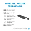 Conjunto de rato e teclado sem fios HP 330, tamanho completo (100 %), sem fios, RF Wireless, QWERTY, preto, rato incluído