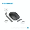 Conjunto de rato e teclado sem fios HP 230, tamanho completo (100%), sem fios, RF Wireless, membrana, preto, rato incluído