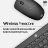 Conjunto de rato e teclado sem fios HP 230, tamanho completo (100%), sem fios, RF Wireless, membrana, preto, rato incluído
