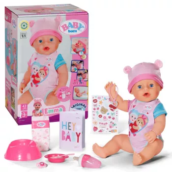 BABY born @ Emma 43cm, boneca bebé, feminino, 3 ano(s), rapaz/rapariga, 430 mm, multicolor