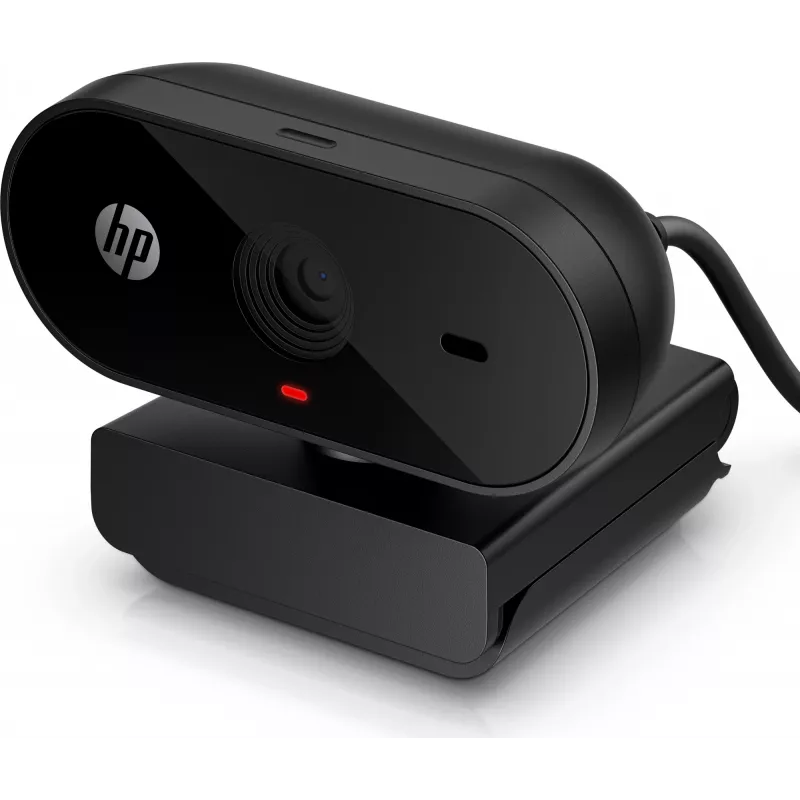Webcam HP 320 FHD, 1920 x 1080 píxeis, Full HD, 30 fps, casa, USB, preto