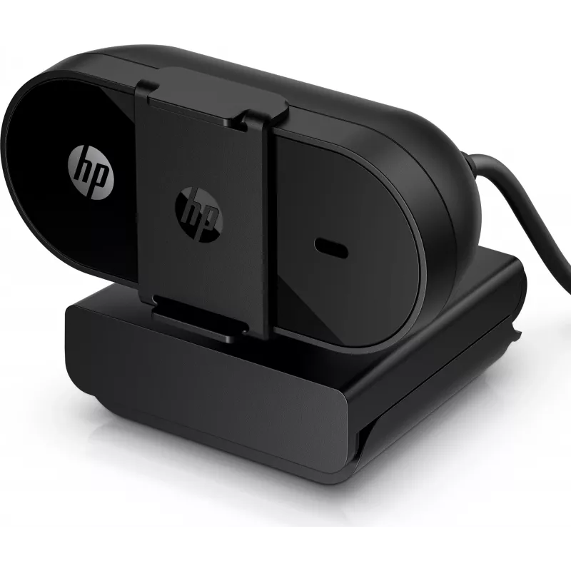 Webcam HP 320 FHD, 1920 x 1080 píxeis, Full HD, 30 fps, casa, USB, preto