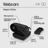 Webcam HP 320 FHD, 1920 x 1080 píxeis, Full HD, 30 fps, casa, USB, preto