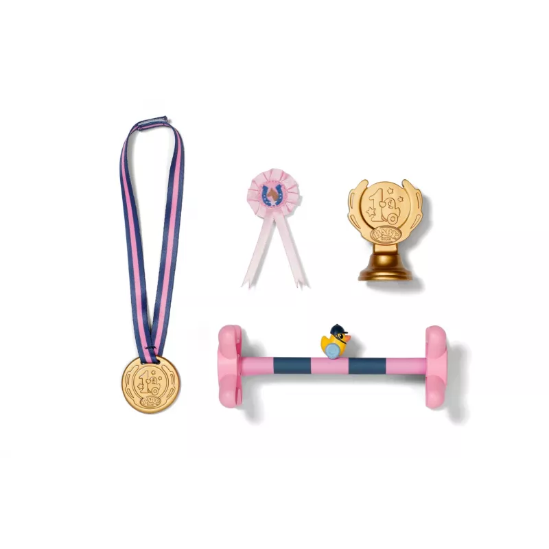 Conjunto de acessórios para bonecas ZAPF BABY born Hobby Horsing Set para bonecas de 43 cm, multicolor, a partir de 3 anos