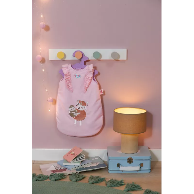 Saco-cama para bonecas ZAPF BABY born Schlafsack Flower, tecido, dobrável, para crianças a partir de 3 anos
