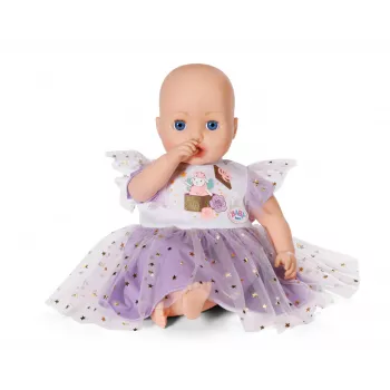 Vestido para bonecas ZAPF BABY born Lila Tutu-Kleid para bonecas de 43 cm, tecido, multicolor, dobrável, idade 3+