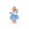 Vestido para bonecas ZAPF BABY born Winterkleid para bonecas de 36 cm, multicolor, dobrável, idade 1+