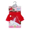 Zapf Creation BABY born vestido de Natal 836118 para bonecas até 43 cm, com leggings, sapatos e gorro de Natal, a partir dos 3 anos