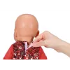 Zapf Creation BABY born vestido de Natal 836118 para bonecas até 43 cm, com leggings, sapatos e gorro de Natal, a partir dos 3 anos