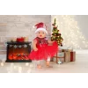 Zapf Creation BABY born vestido de Natal 836118 para bonecas até 43 cm, com leggings, sapatos e gorro de Natal, a partir dos 3 anos