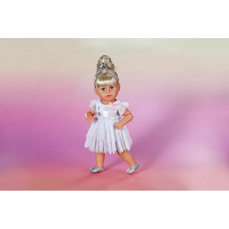 Conjunto de roupa para bonecas ZAPF BABY born Ballerina-Outfit para bonecas de 43 cm, multicolor, idade recomendada 3+