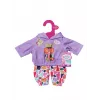Conjunto de roupa para bonecas ZAPF BABY born Hoodie Outfit para bonecas de 43 cm, multicolor, idade recomendada 3+