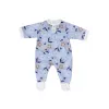 Fato de macacão para bonecas ZAPF BABY born Azul para bonecas de 43 cm, tecido, dobrável, idade 3+