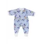 Fato de macacão para bonecas ZAPF BABY born Azul para bonecas de 43 cm, tecido, dobrável, idade 3+