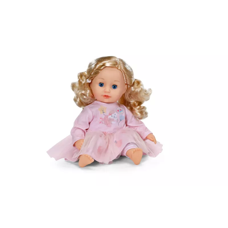 Conjunto de roupa para bonecas ZAPF BABY born Kleid Rose para bonecas de 36 cm, multicolor, dobrável, idade 1+
