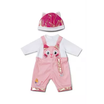 Conjunto de roupa para bonecas ZAPF BABY born Strampler com Mütze para bonecas de 43 cm, multicolor, dobrável, a partir de 3 anos