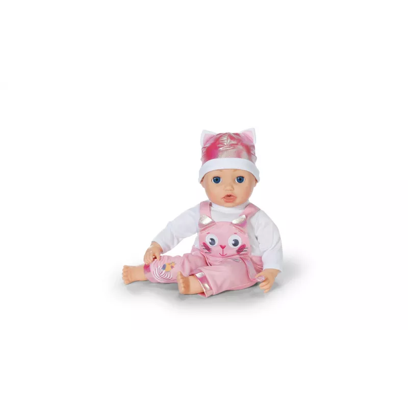 Conjunto de roupa para bonecas ZAPF BABY born Strampler com Mütze para bonecas de 43 cm, multicolor, dobrável, a partir de 3 anos